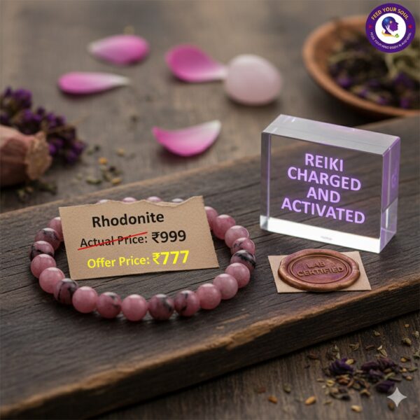 Rodhonite Bracelet for Emotional Balance