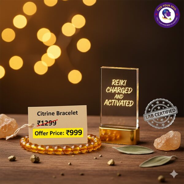 Citrine Bracelet for Success and Positivity