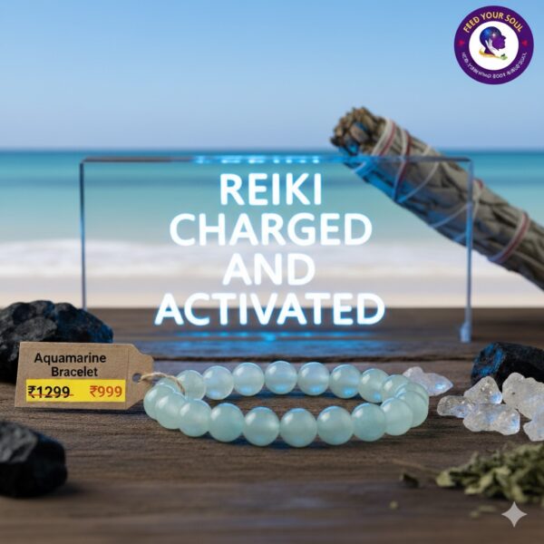 Aquamarine Bracelet for Calmness and Clarity