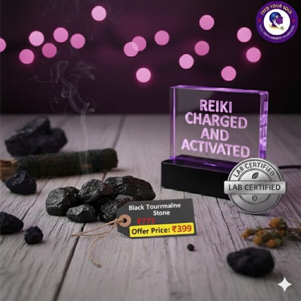 Black Tourmaline Stone for Protection and Grounding