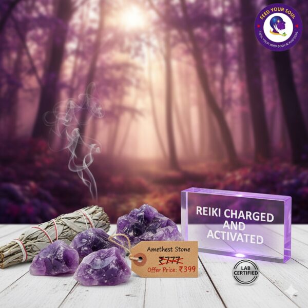 Amethyst Stone for Stress Relief and Energy